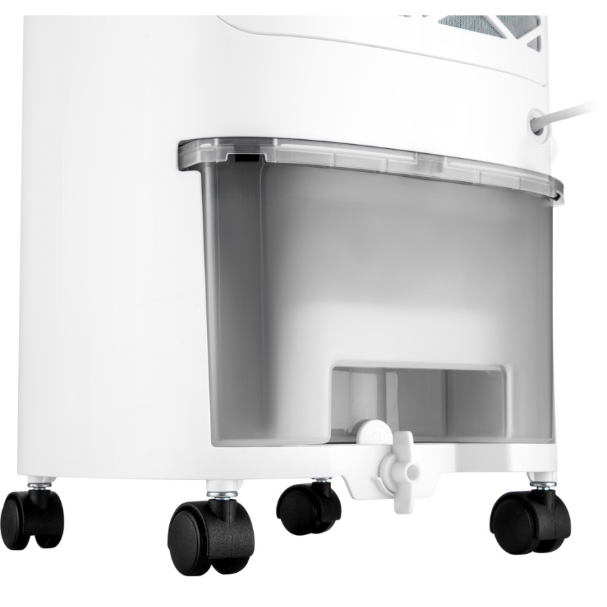 Sencor - Φορητός κλιματιστικός ανεμιστήρας με οθόνη LED 3 σε 1 45W/230V λευκός + τηλεχειριστήριο