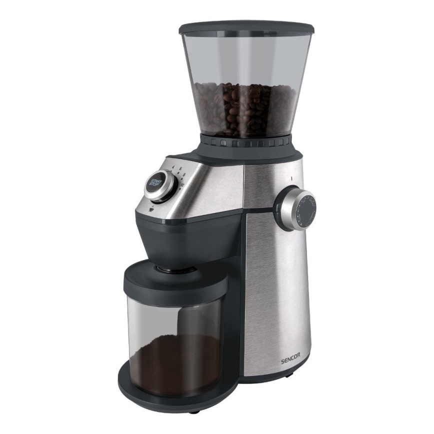 Sencor - Hλεκτρικός μύλος καφέ 350 g 150W/230V ανοξείδωτο ατσάλι