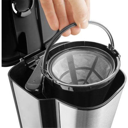 Sencor - Καφετιέρα φίλτρου 1,25 λτ 1000W/230V