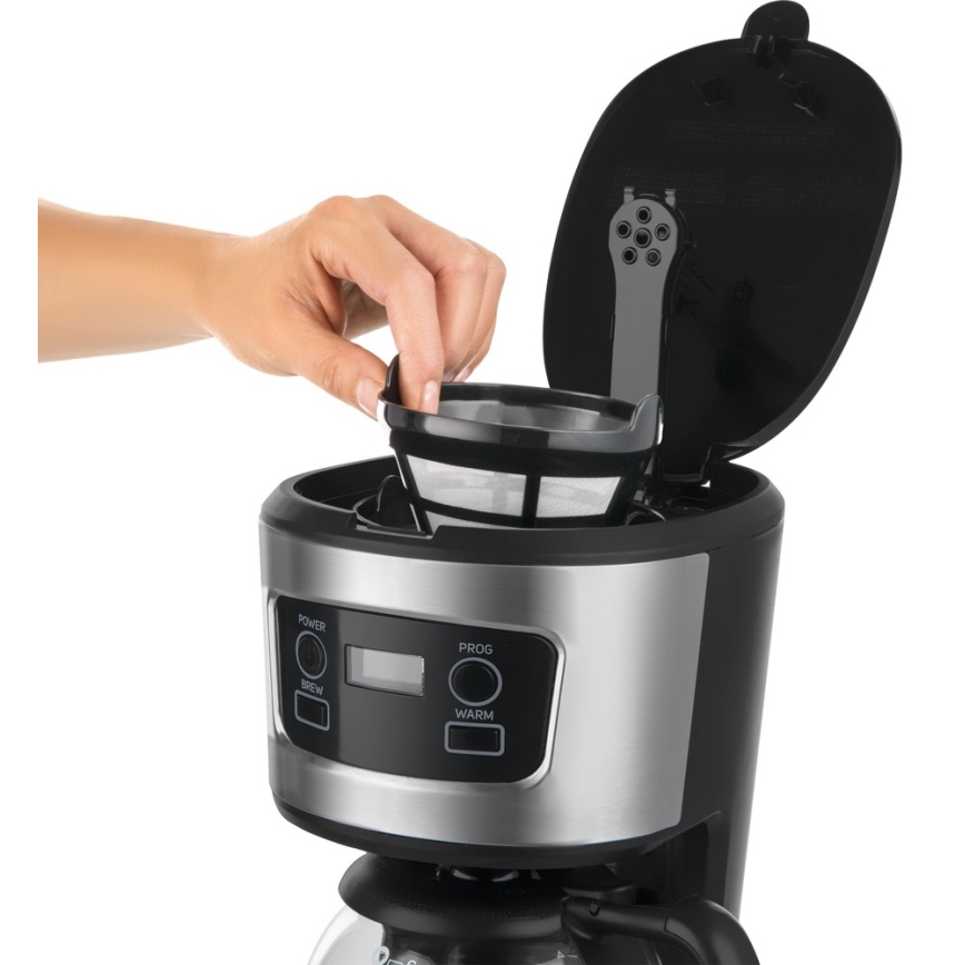 Sencor - Καφετιέρα φίλτρου με οθόνη LCD 700W/230V