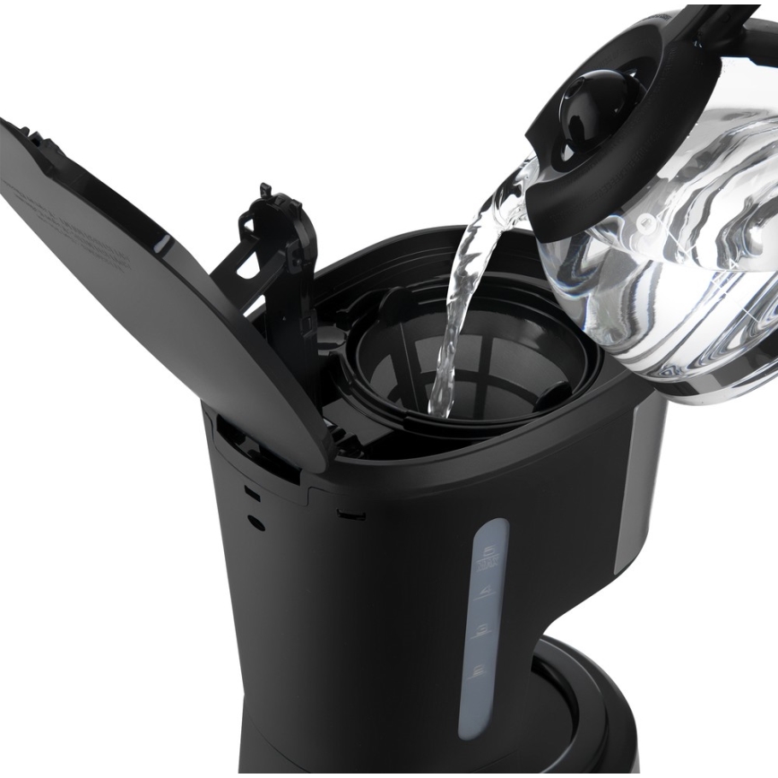 Sencor - Καφετιέρα φίλτρου με οθόνη LCD 700W/230V