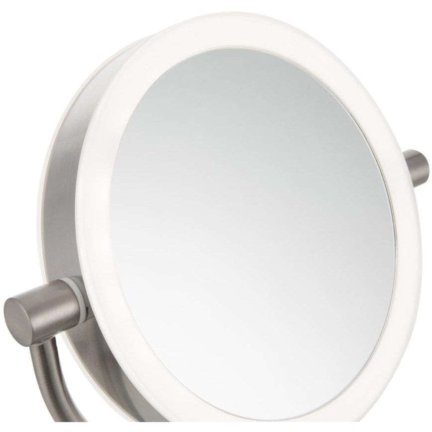 Sencor - Καθρέφτης καλλυντικών με LED φωτισμό LED/5W/230V από ανοξείδωτο ατσάλι