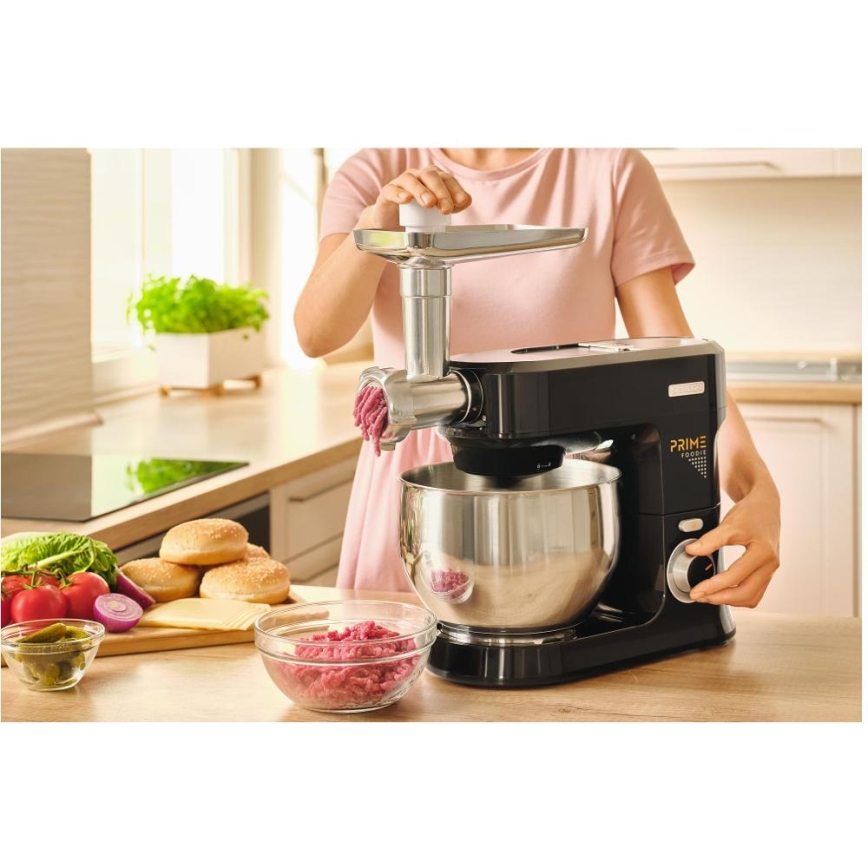 Sencor - Κουζινομηχανή με ανοξείδωτο κάδο 1000W/230V μαύρη