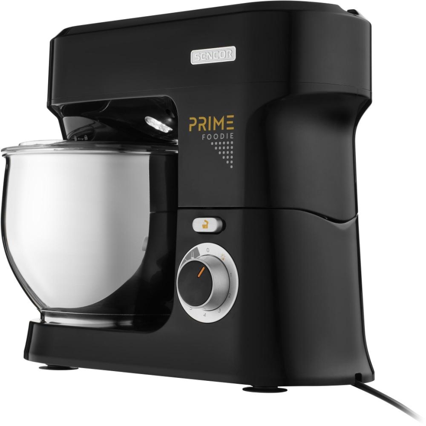 Sencor - Κουζινομηχανή με ανοξείδωτο κάδο 1000W/230V μαύρη