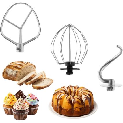 Sencor - Κουζινομηχανή με ανοξείδωτο μπολ 1300W/230V, ροζ