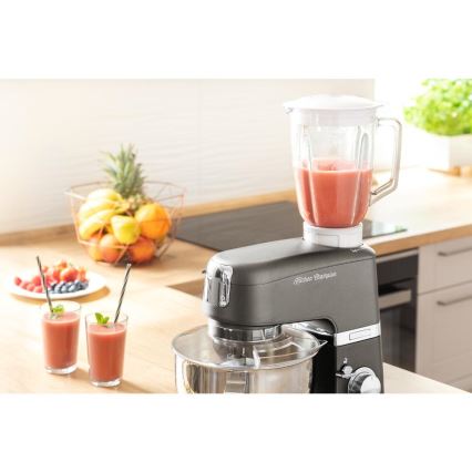 Sencor - Κουζινομηχανή με μπολ από ανοξείδωτο ατσάλι 1000W/230V γκρι