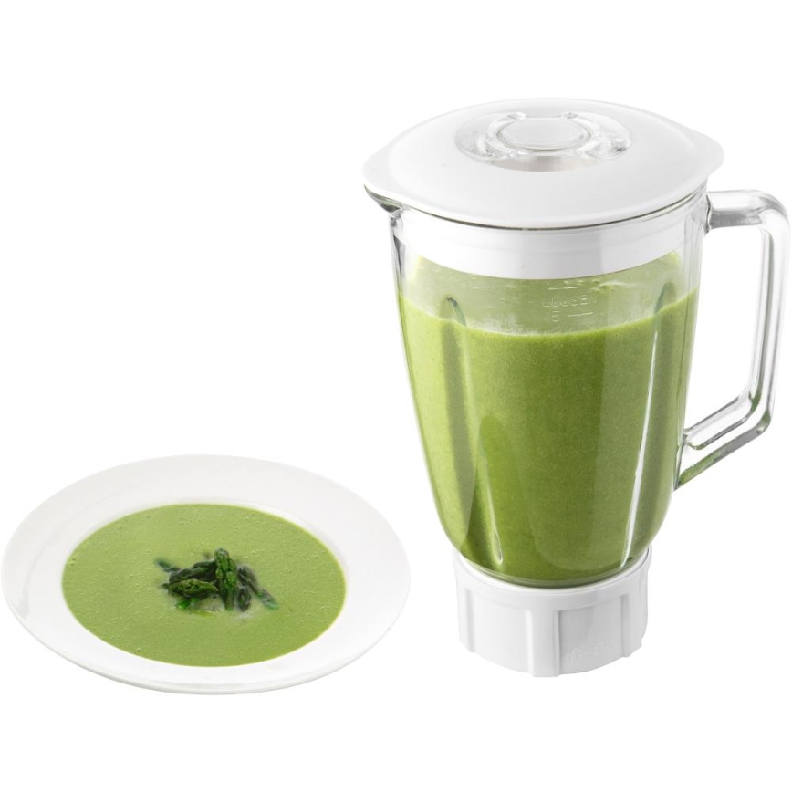 Sencor - Κουζινομηχανή με μπολ από ανοξείδωτο ατσάλι 1000W/230V γκρι