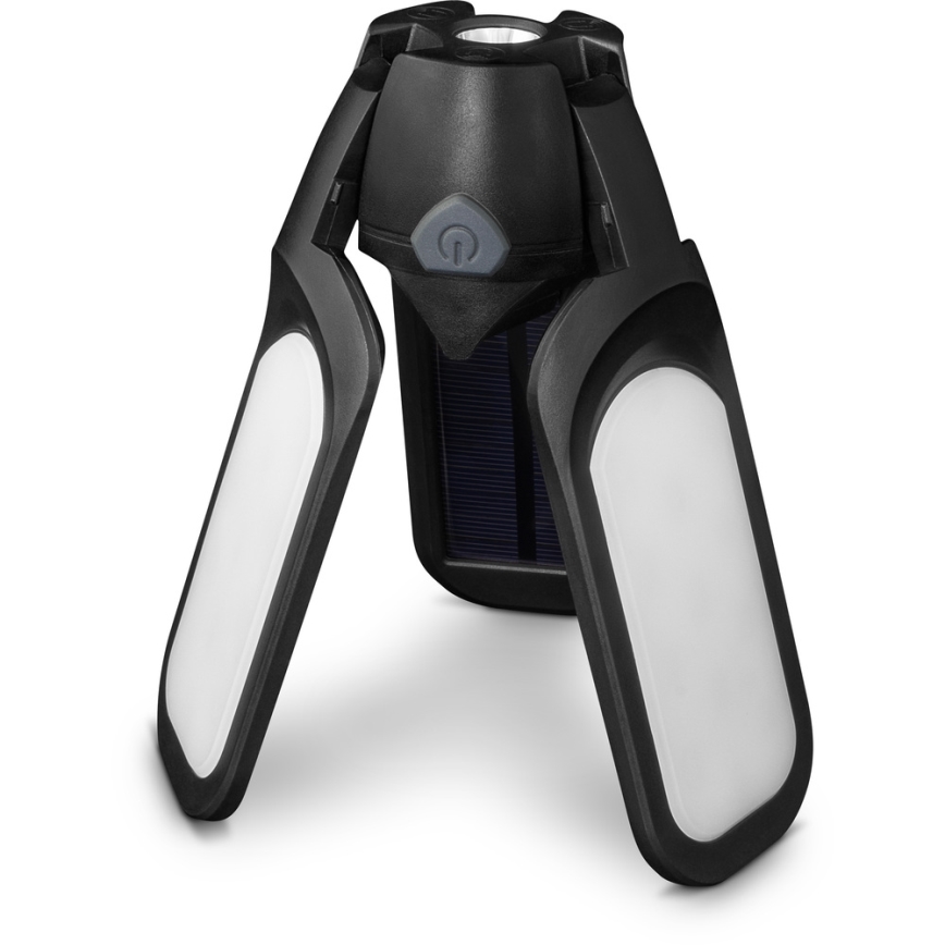 Sencor - Επαναφορτιζόμενο LED φανάρι κατασκήνωσης με ηλιακό πάνελ LED/3W/1600 mAh IPX4