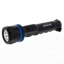Sencor - LED Φακός LED/2xAA IP62 μπλε