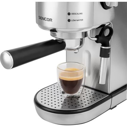 Sencor - Lever καφές machine espresso 1400W/230V