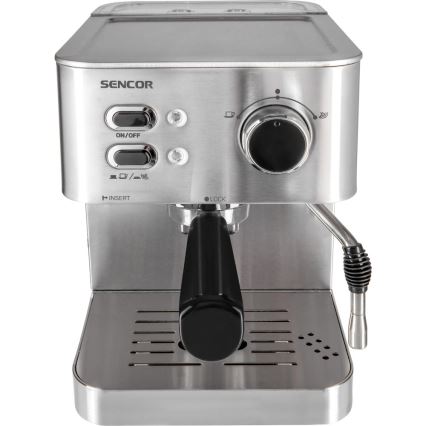 Sencor - Lever καφές machine espresso/cappuccino 1050W/230V