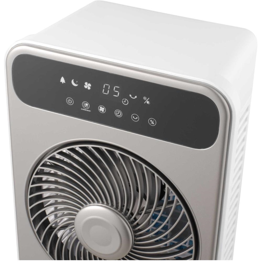 Sencor - Mobile air cooler 28W/230V γκρι + τηλεχειριστήριο