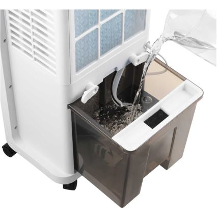 Sencor - Mobile air cooler 28W/230V γκρι + τηλεχειριστήριο