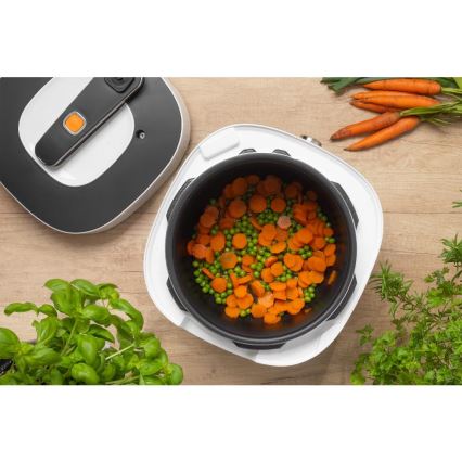 Sencor - Multifunctional electric pressure cooker 5,5 l 1000W/230V λευκό/μαύρο
