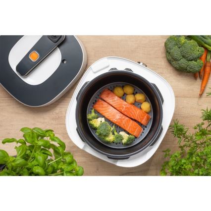 Sencor - Multifunctional electric pressure cooker 5,5 l 1000W/230V λευκό/μαύρο