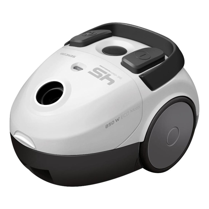 Sencor - Ηλεκτρική σκούπα με σακούλα 1,5 l 850W/230V λευκό