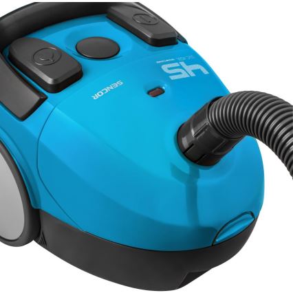 Sencor - Ηλεκτρική σκούπα με σακούλα 1,5 l 850W/230V μπλε/μαύρο