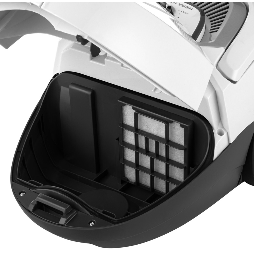 Sencor - Ηλεκτρική σκούπα με σακούλα 2 l 700W/230V λευκό