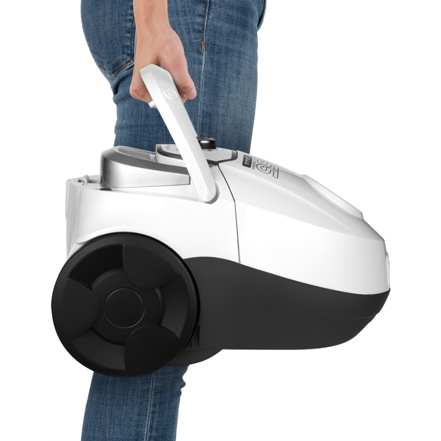 Sencor - Ηλεκτρική σκούπα με σακούλα 2 l 700W/230V λευκό