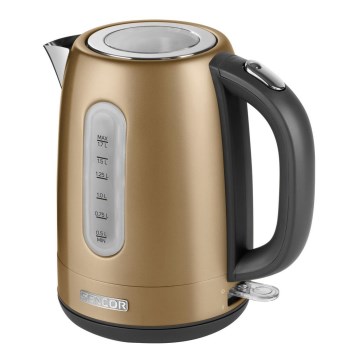 Sencor - Ηλεκτρικός βραστήρας 1,7 l, 2150 W/230 V, χρυσός