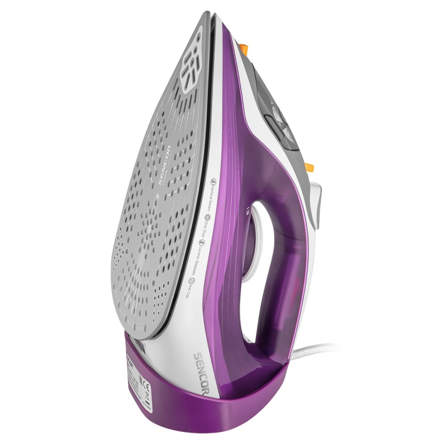 Sencor - Σίδερο ατμού 2400W/230V μωβ/λευκό
