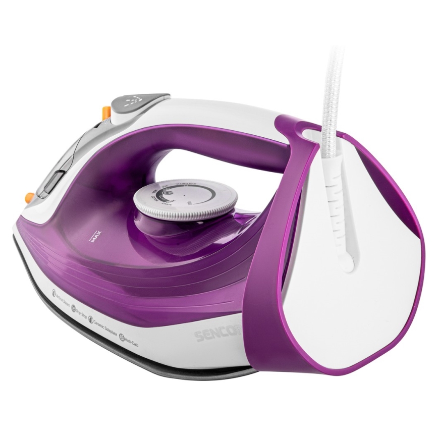 Sencor - Σίδερο ατμού 2400W/230V μωβ/λευκό