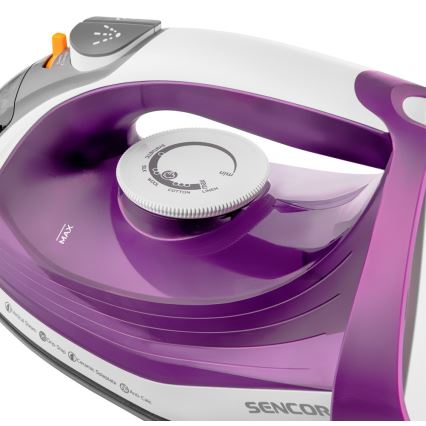 Sencor - Σίδερο ατμού 2400W/230V μωβ/λευκό
