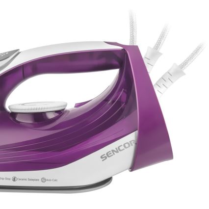 Sencor - Σίδερο ατμού 2400W/230V μωβ/λευκό