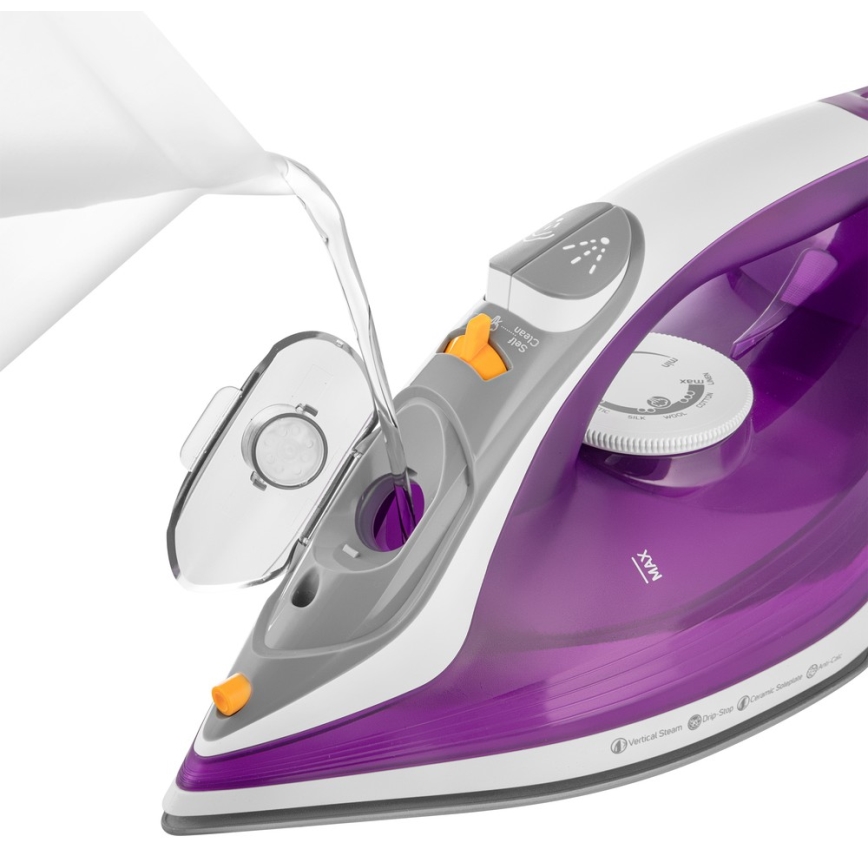 Sencor - Σίδερο ατμού 2400W/230V μωβ/λευκό