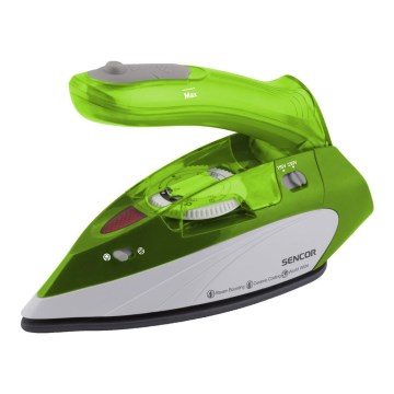 Sencor - Σίδερο ταξιδιού ατμού 1100W/115V/230V πράσινο