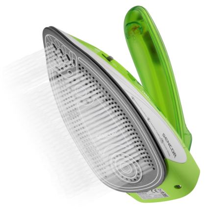 Sencor - Σίδερο ταξιδιού ατμού 1100W/115V/230V πράσινο