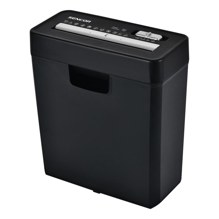 Sencor - Paper shredder A4 volume 10 l 190W/230V μαύρο