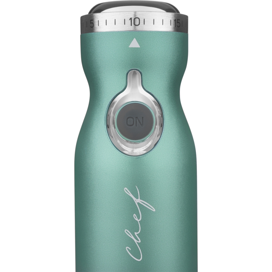 Sencor - Ραβδομπλέντερ 4σε1 1200W/230V ανοξείδωτο ατσάλι/τιρκουάζ