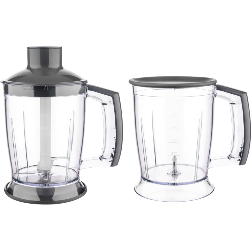 Sencor - Ραβδομπλέντερ 4σε1 1200W/230V ανοξείδωτο ατσάλι/μωβ