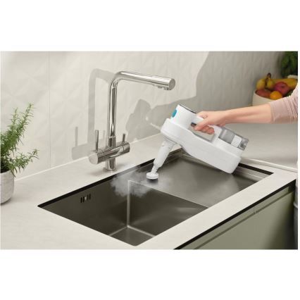 Sencor - Πολυλειτουργική ατμοκαθαριστής 2 σε 1 1500W/230V IPX4 λευκός