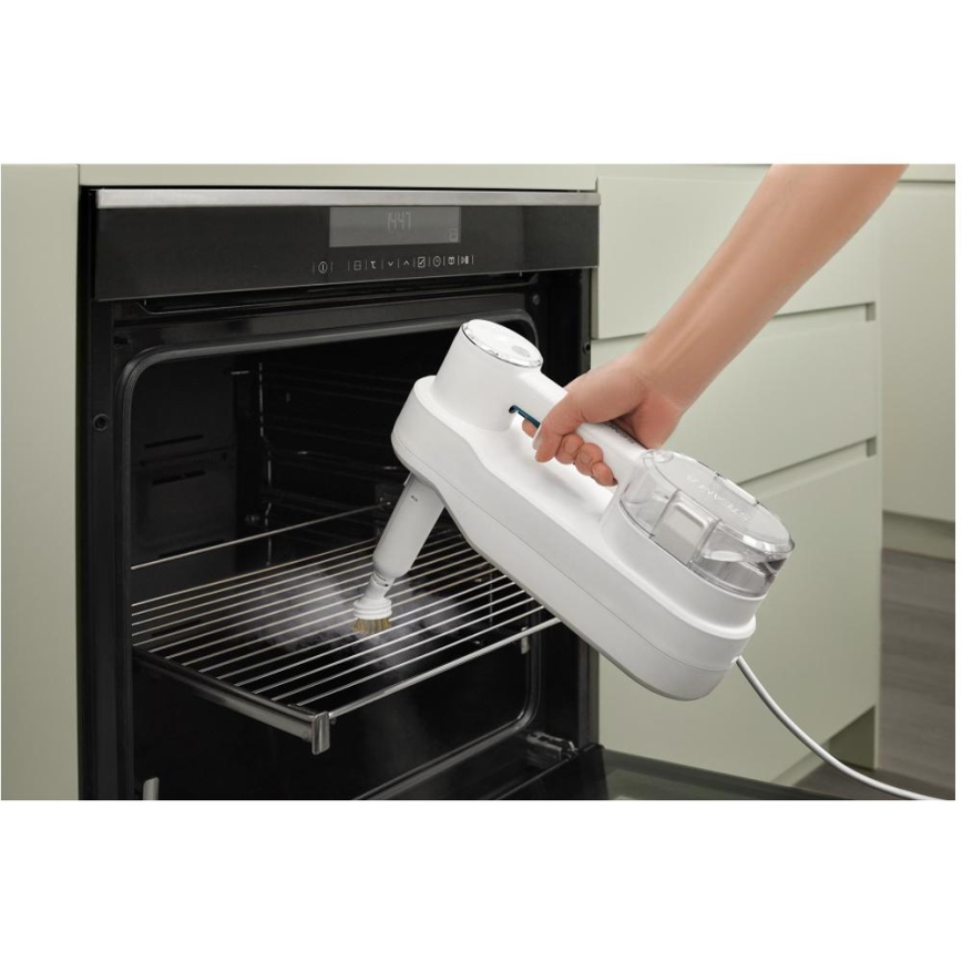 Sencor - Πολυλειτουργική ατμοκαθαριστής 2 σε 1 1500W/230V IPX4 λευκός