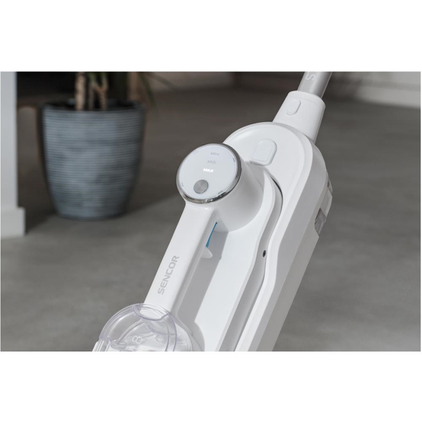 Sencor - Πολυλειτουργική ατμοκαθαριστής 2 σε 1 1500W/230V IPX4 λευκός