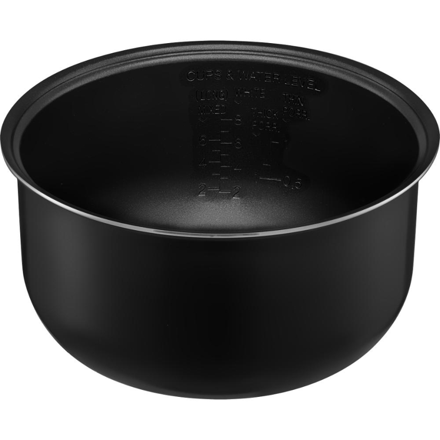 Sencor - Πολυλειτουργική ρυζιέρα 700W/230V 1,5 l ανοξείδωτη/μαύρη