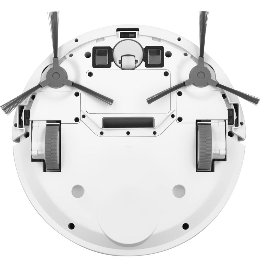 Sencor - Robotic vacuum cleaner με ένα mop 2σε1 18W/1500 mAh λευκό + τηλεχειριστήριο