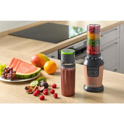 Sencor - Smoothie μπλέντερ με αξεσουάρ 800W/230V χάλκινο