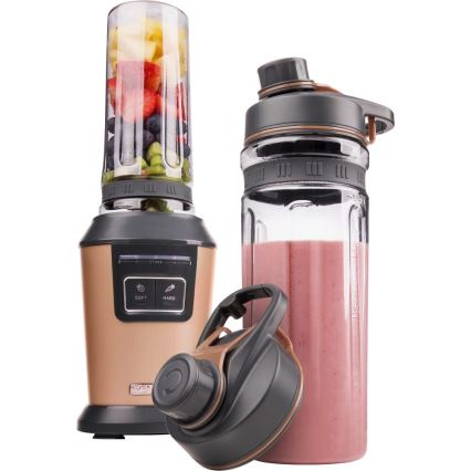 Sencor - Smoothie μπλέντερ με αξεσουάρ 800W/230V χάλκινο