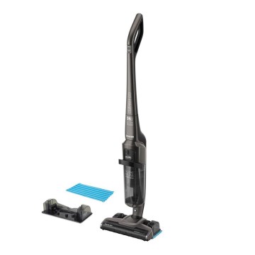 Sencor- Επαναφορτιζόμενη σκούπα χειρός με ενσωματωμένο σκουπάκι & σφουγγαρίστρα 150W/36V 2150 mAh