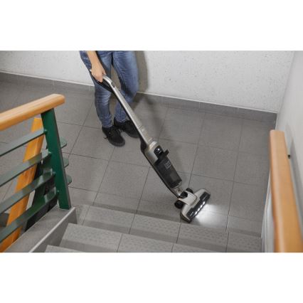 Sencor- Επαναφορτιζόμενη σκούπα χειρός με ενσωματωμένο σκουπάκι & σφουγγαρίστρα 150W/36V 2150 mAh