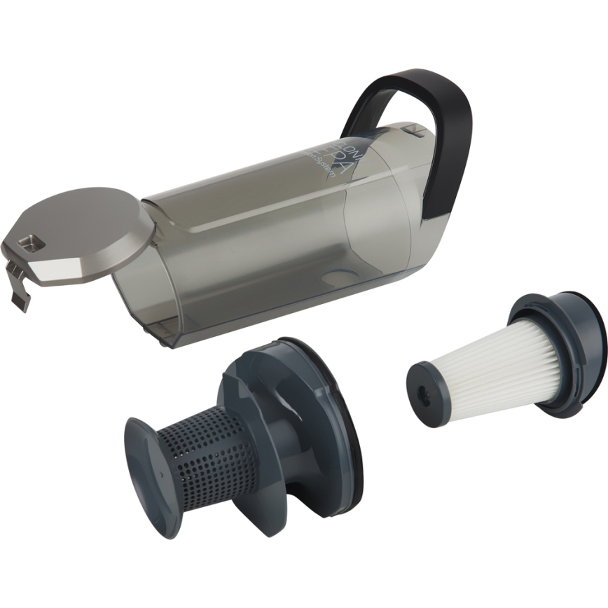 Sencor- Επαναφορτιζόμενη σκούπα χειρός με ενσωματωμένο σκουπάκι & σφουγγαρίστρα 150W/36V 2150 mAh