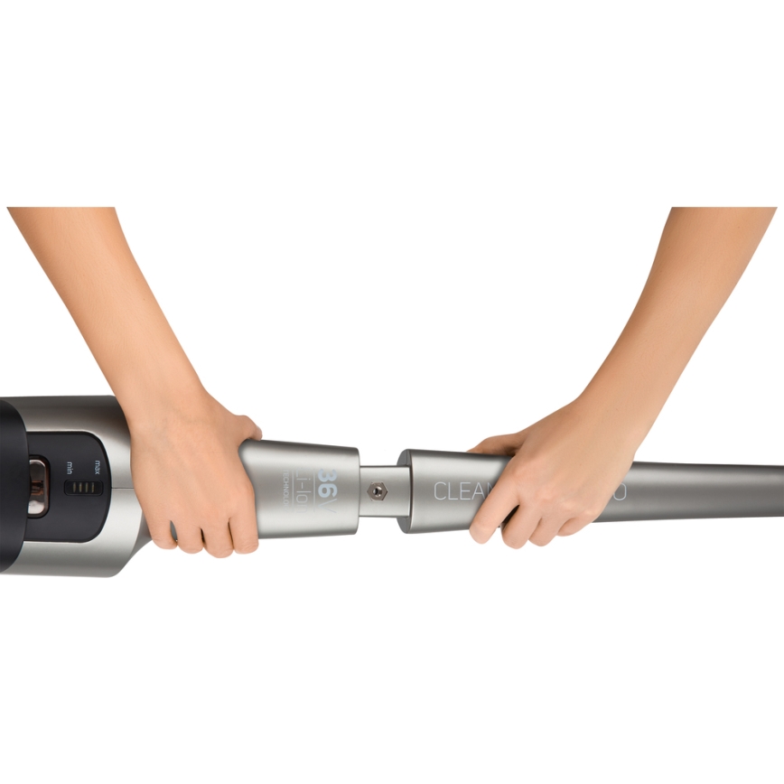 Sencor- Επαναφορτιζόμενη σκούπα χειρός με ενσωματωμένο σκουπάκι & σφουγγαρίστρα 150W/36V 2150 mAh