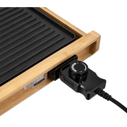 Sencor - Επιτραπέζια ηλεκτρική ψησταριά 1800W/230V μπαμπού