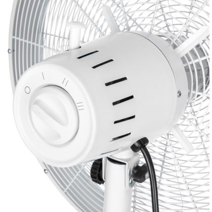 Sencor - Επιδαπέδιος ανεμιστήρας 50W/230V Ø 40 cm λευκό/οξιά