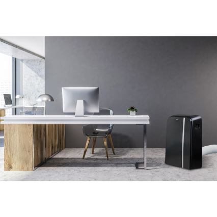 Sencor - Έξυπνο φορητό κλιματιστικό 3σε1, με πλήρη αξεσουάρ 1450W/230V 12000 BTU Wi-Fi μαύρο + τηλεχειριστήριο