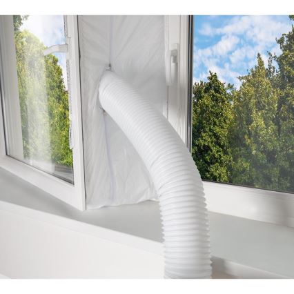 Sencor - Έξυπνο φορητό κλιματιστικό 3σε1, με πλήρη αξεσουάρ 1450W/230V 12000 BTU Wi-Fi μαύρο + τηλεχειριστήριο