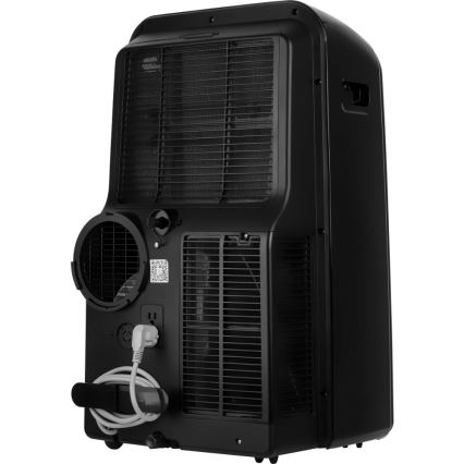 Sencor - Έξυπνο φορητό κλιματιστικό 3σε1, με πλήρη αξεσουάρ 1450W/230V 12000 BTU Wi-Fi μαύρο + τηλεχειριστήριο